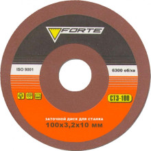 Диск заточный Forte 100х10х3.2 мм 38957