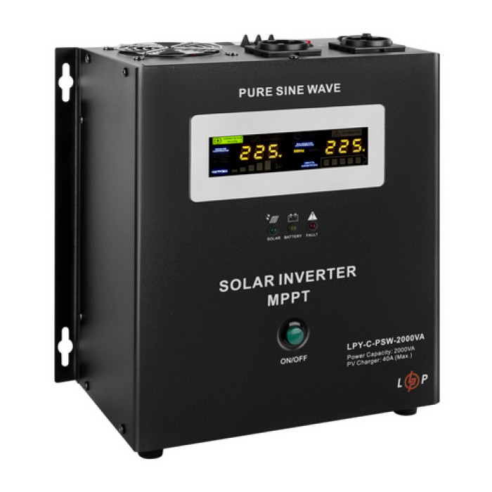 Солнечный инвертор ИБП LogicPower LPY-C-PSW-2000VA 4126 - изображение 3