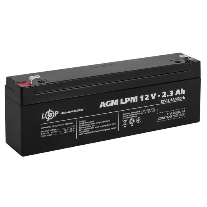 Аккумулятор LogicPower LPM AGM 12 В 2.3 Аг 4132