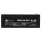 Аккумулятор LogicPower LPM AGM 12 В 2.3 Аг 4132 - изображение 3