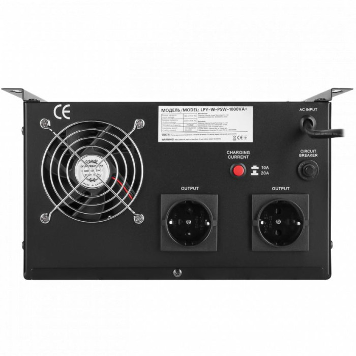 Лінійно-інтерактивне ДБЖ з правильною синусоїдою LogicPower LPY-W-PSW-1000VA 4144 - зображення 2
