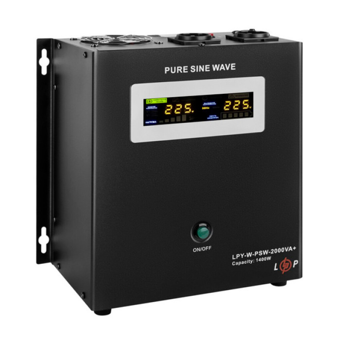 Лінійно-інтерактивне ДБЖ з правильною синусоїдою LogicPower LPY- W - PSW-2000VA 4146 - зображення 2
