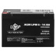 Акумулятор LogicPower LPM AGM 6 В 14 Аг 4160 - зображення 2
