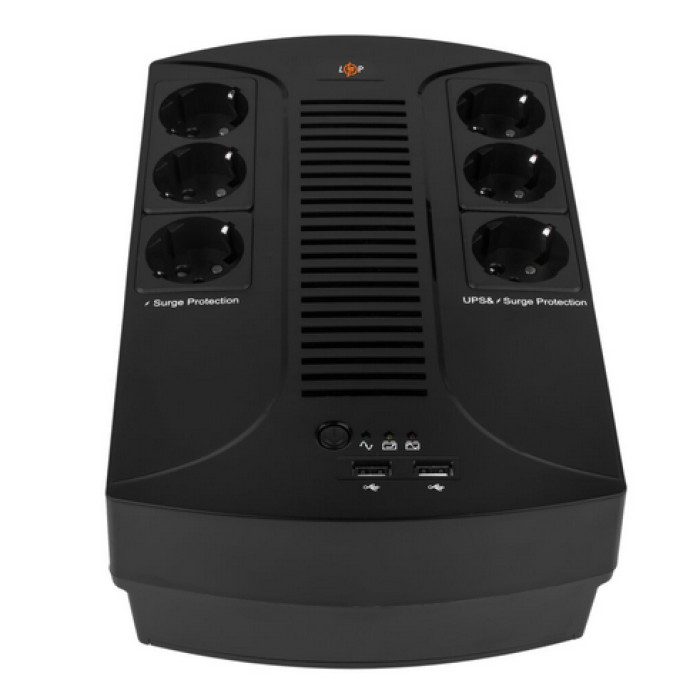 Лінійно-інтерактивне ДБЖ LogicPower LP 850VA-6PS 4325 - зображення 3