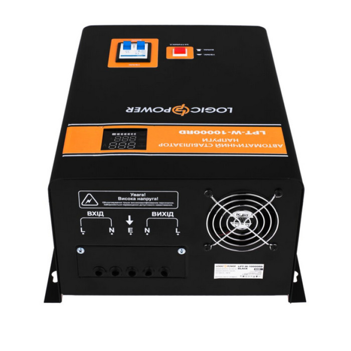 Стабилизатор напряжения LogicPower LPT-W-10000RD BLACK 4440 - изображение 4