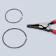 Клещи для наружных стопорных колец на валу KNIPEX 45 11 170 - изображение 4