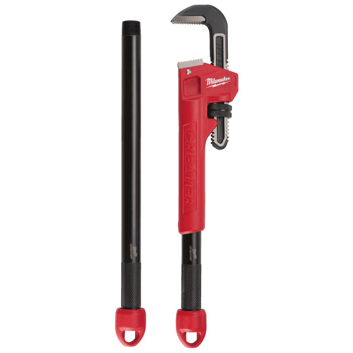 Ключ трубный со сменными рукоятками Milwaukee Cheater 250/450/600 мм 0-63 мм 48227314