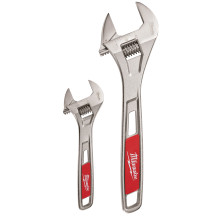 Ключи гаечные разводные 2 шт Milwaukee 150/200 мм 0-24.5/36.5 мм 48227400