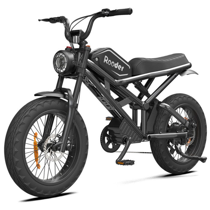 Електровелосипед ROODER Black 4825Bk