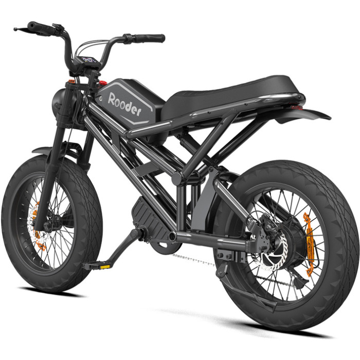 Електровелосипед ROODER Black 4825Bk - зображення 3