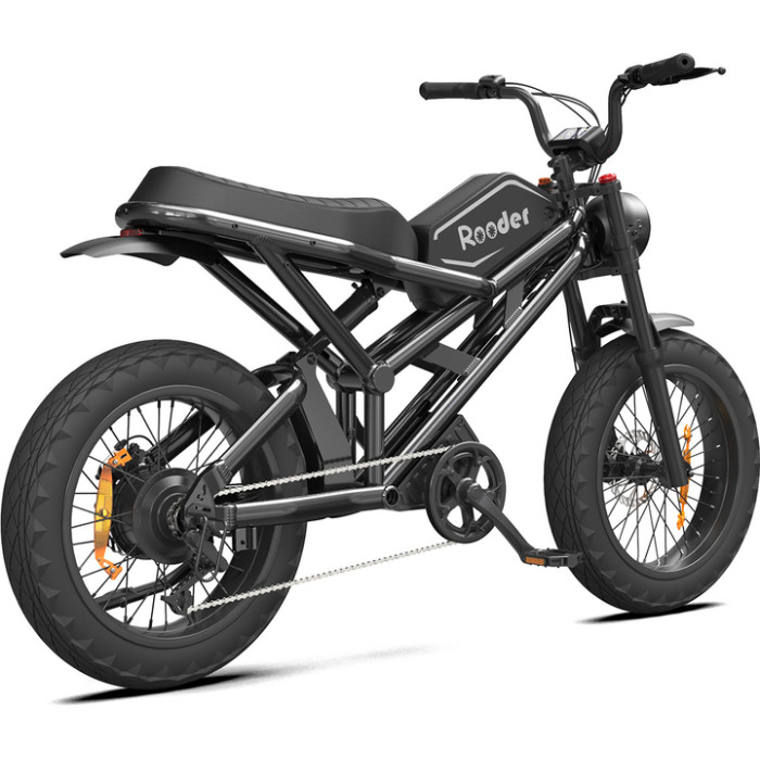 Електровелосипед ROODER Black 4825Bk - зображення 5