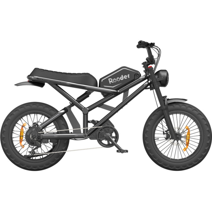Електровелосипед ROODER Black 4825Bk - зображення 6