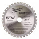 Диск пильный по стали Milwaukee F 150х20х34 48404080