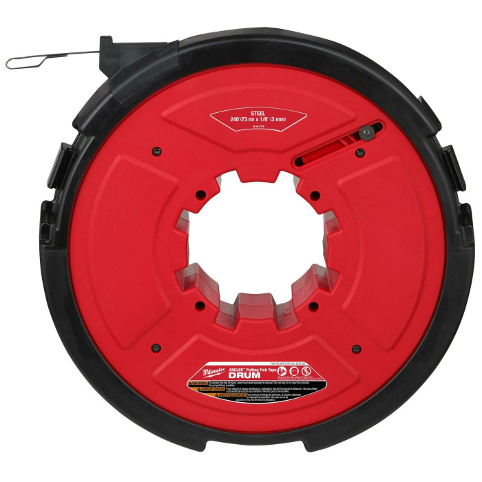 Барабан с металлической проволокой Milwaukee M18 FPFT 72 м 3 мм 48445178