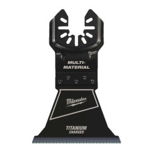 Занурювальне полотно-насадка для реноватора універсальне Milwaukee Bi-Metal Ti 64х40 мм Openlock 48851241