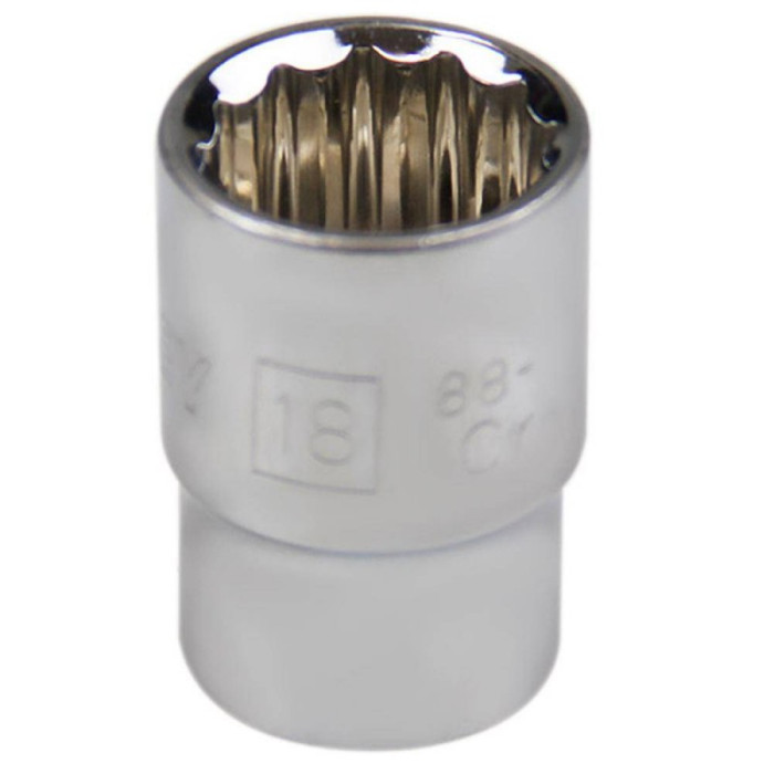 Головка торцевая 12-гранная STANLEY 18 мм 1/2” 4-88-790