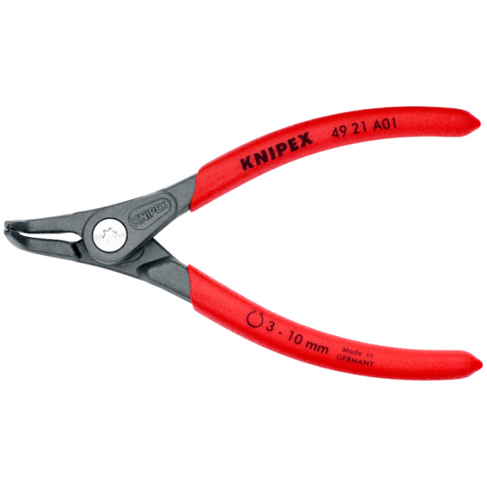 Щипці для стопорних кілець KNIPEX 49 21 A01 SB