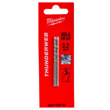 Свёрла по металлу 2 шт Milwaukee Thunderweb HSS-G DIN338 3.3х36х65 мм 4932352350
