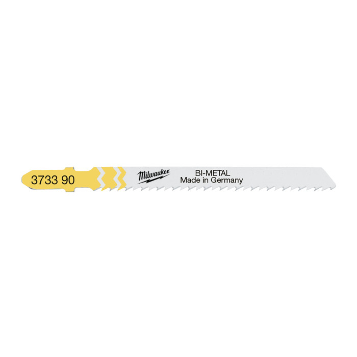 Полотна по дереву для лобзика 5 шт Milwaukee Bi-Metal 75х2.5 мм T 101 BF 4932373390 - изображение 2