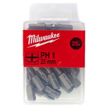 Биты 25 шт Milwaukee PH1 25 мм 4932399586