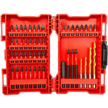 Набор бит и свёрл Milwaukee 48 предметов SHOCKWAVE 4932430906