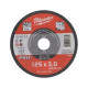 Круг отрезной по металлу Milwaukee PRO+ SC 41 125х22.23х3 мм 4932451492