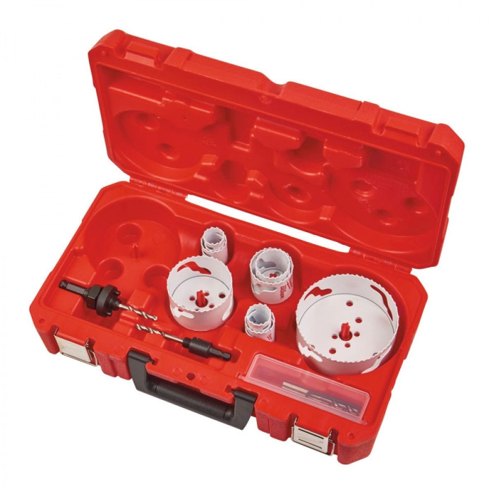 Набір біметалевих коронок універсальних 8 шт Milwaukee Hole Dozer Holesaw Set  25-114 мм 4932451548