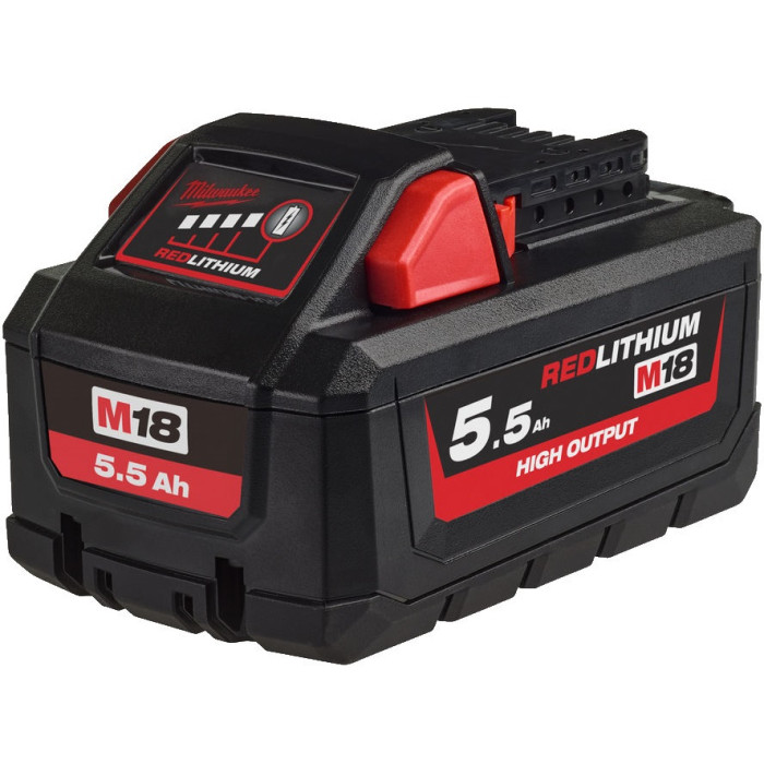 Аккумулятор Milwaukee High Output Li-Ion 18 В 5.5 Ач M18 HB5.5 4932464712