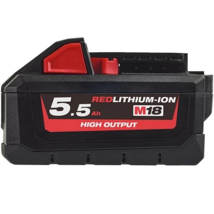 Аккумулятор Milwaukee High Output Li-Ion 18 В 5.5 Ач M18 HB5.5 4932464712 - изображение 2