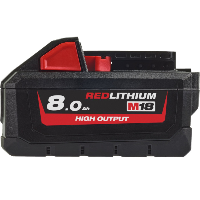 Аккумулятор Milwaukee High Output Li-Ion 18 В 8 Ач M18 HB8 4932471070 - изображение 2