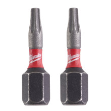 Биты ударные 2 шт Milwaukee Shockwave TX BO10 25 мм 4932471580