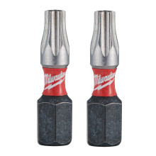 Биты ударные 2 шт Milwaukee Shockwave TX BO20 25 мм 4932471582