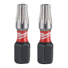 Биты ударные 2 шт Milwaukee Shockwave TX BO25 25 мм 4932471583