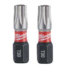 Биты ударные 2 шт Milwaukee Shockwave TX BO30 25 мм 4932471584