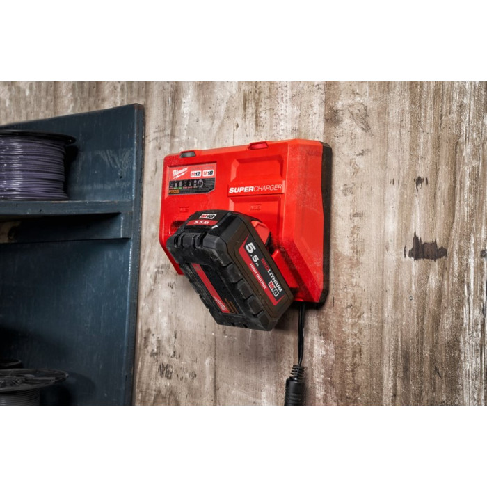 Зарядний пристрій Milwaukee M12-18SC Li-Ion 12 В, 18 В 4932471736 - зображення 6