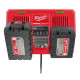 Зарядний пристрій Milwaukee M18 DFC Li-Ion 18 В 4932472073 - зображення 7
