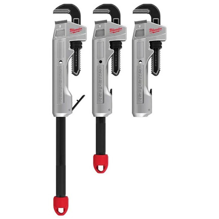 Трубный ключ регулируемый Milwaukee Cheater Aluminium 250/450/600 мм 0-63 мм 4932478672 - изображение 2