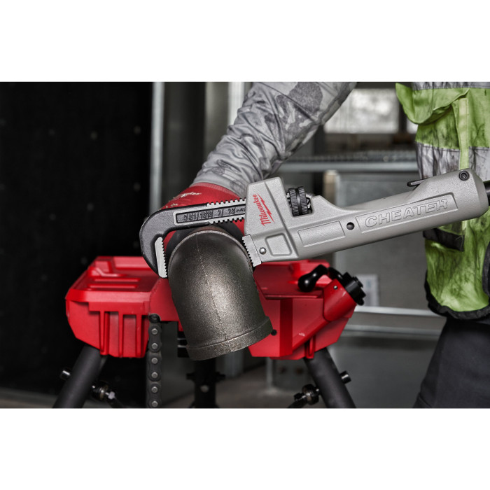 Трубный ключ регулируемый Milwaukee Cheater Aluminium 250/450/600 мм 0-63 мм 4932478672 - изображение 3