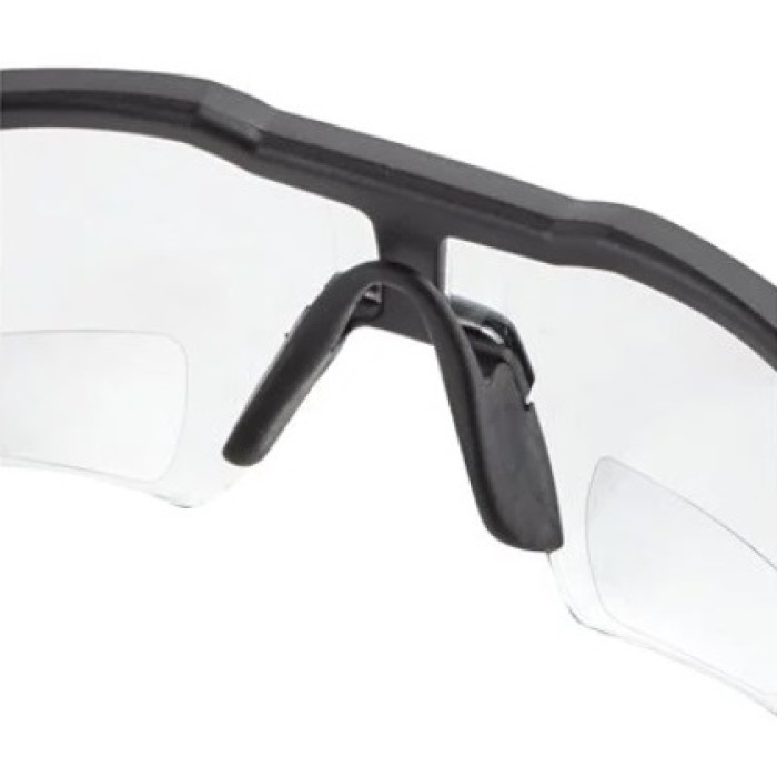 Окуляри захисні прозорі із зоною корекції +2.5 Milwaukee Magnified 4932478912 - зображення 2