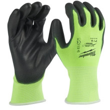 Перчатки сигнальные с защитой от порезов Milwaukee Hi-Vis Cut 1/A 10/XL 4932479919