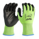 Перчатки сигнальные с защитой от порезов Milwaukee Hi-Vis Cut 2/B 9/L 4932479923