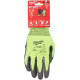 Перчатки сигнальные с защитой от порезов Milwaukee Hi-Vis Cut 5/E 9/L 4932479933 - изображение 2