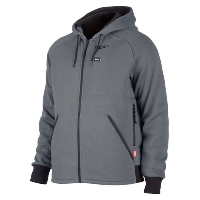 Толстовка аккумуляторная с подогревом Milwaukee XL M12 HHGREY4-0 (XL) 4932480069 без АКБ