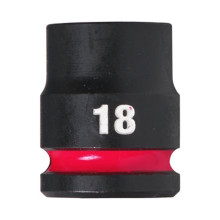 Головка торцевая ударная Milwaukee Shockwave 18 мм 1/2” 4932480312