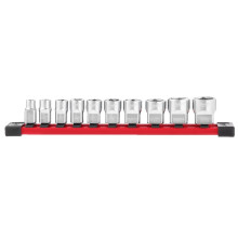 Haбор головок торцевых дюймовых 10 шт Milwaukee 5/16"-7/8" 3/8 дюйма 4932492508