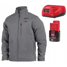 Куртка аккумуляторная с подогревом Milwaukee XL M12 HJ GREY5-201 4932492955