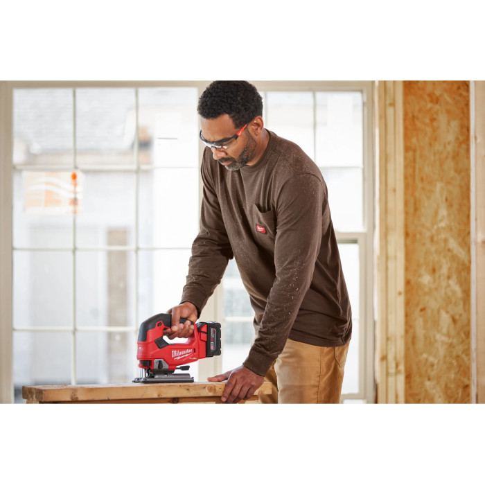 Футболка с карманом и длинным рукавом Milwaukee WT LS BR XXL 4932493062 - изображение 2