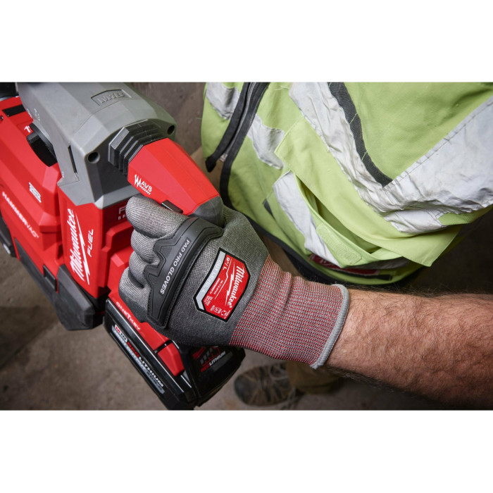 Перчатки антивибрационные защитные Milwaukee PAD PRO Cut 4/D 10/XL 4932498504 - изображение 4