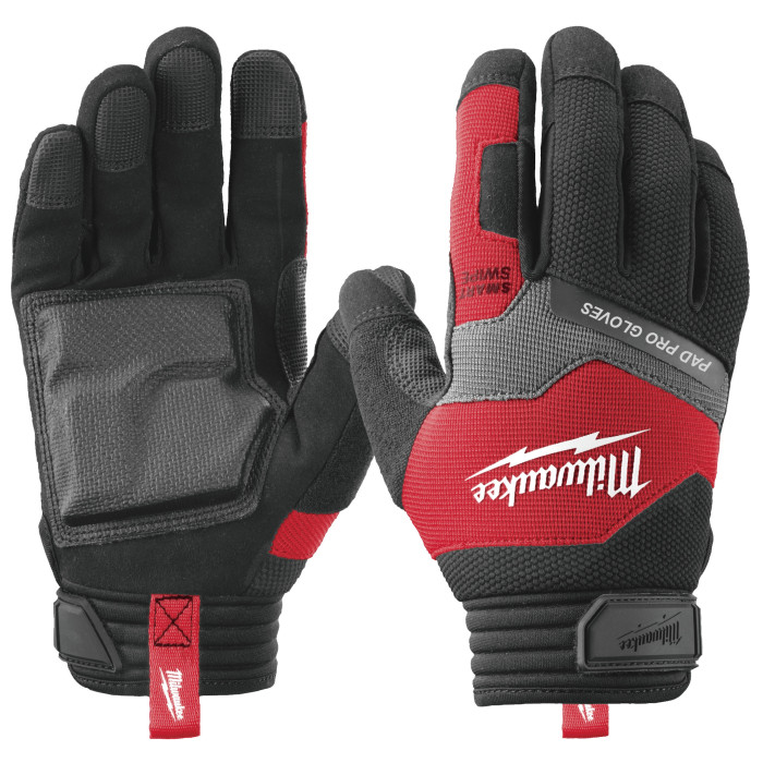 Перчатки защитные антивибрационные Milwaukee Pad Pro 9/L 4932498508