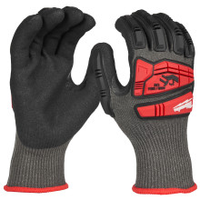 Перчатки с защитой от порезов и ударов Milwaukee Impact Pro Cut 5/E 10/XL 4932498537